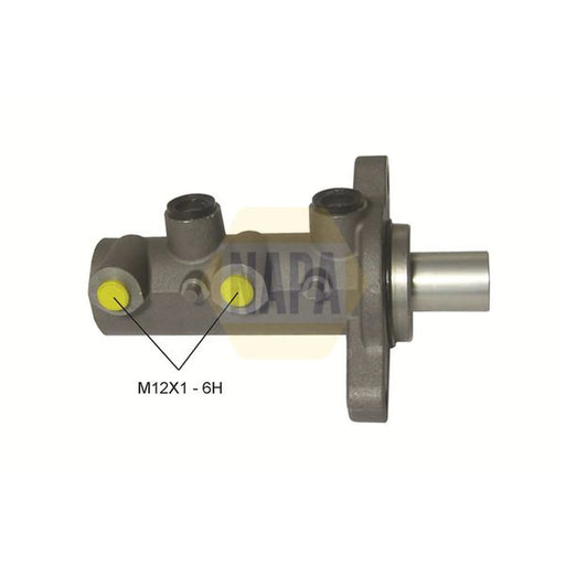 NAPA Brake Master Cylinder Hydraulic Assembly fits Fiat Ducato 2006 on