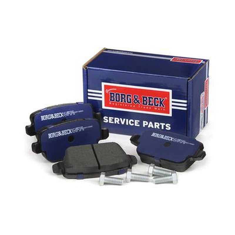 Borg & Beck Front & Rear Brake Discs & Pads fits Ford Focus II 2010-2011 2.5