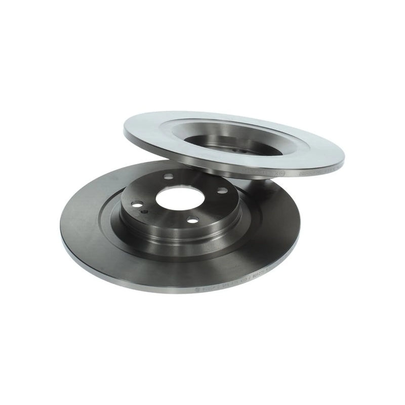 Bosch 2 x Solid Brake Discs fits Mazda MX-5 1998-2005 1.6 1.8