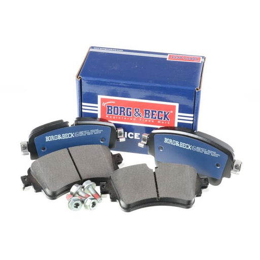 Borg & Beck Rear Brake Solid Discs & Pads fits Audi A7 2015-2018 1.8
