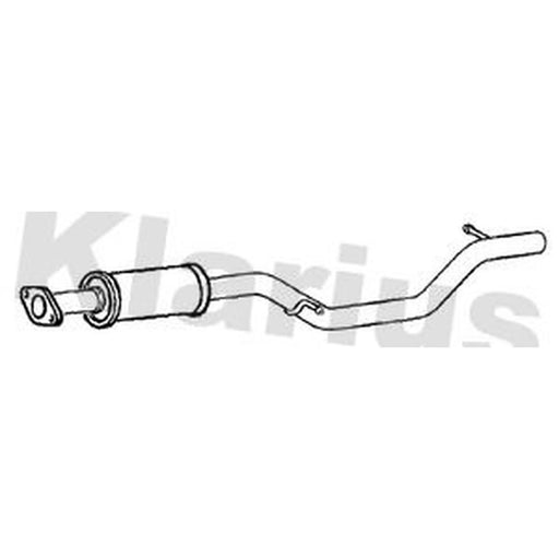 Klarius Box With Centre Pipe Centre fits Volvo V40 2015-2019