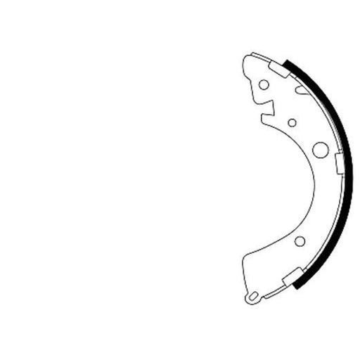 Mintex Brake Shoe Set Axle Kit fits Honda Accord III 1985-1989 1.6 2.0