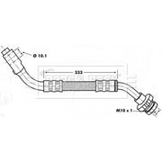 Borg & Beck Brake Hydraulic Hose Line Front Left BBH7155
