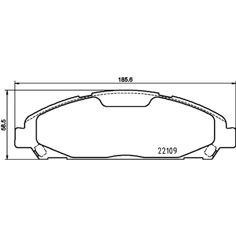 Mintex Front & Rear Pads fits Ford Usa Mustang 2014-2023 2.3 3.7 5.0