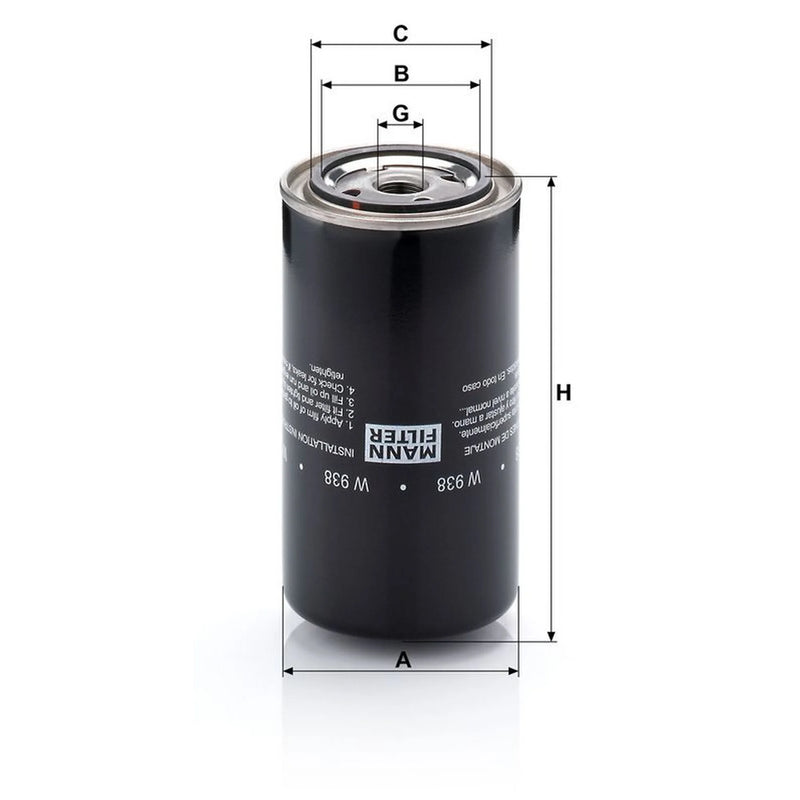 MANN-FILTER Engine Oil Filter