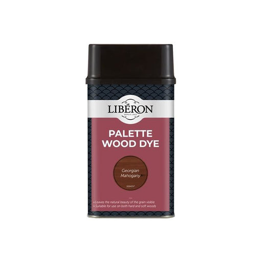 Liberon Palette Wood Dye Georgian Mahogany 500ml Liberon - Dynamic Drive