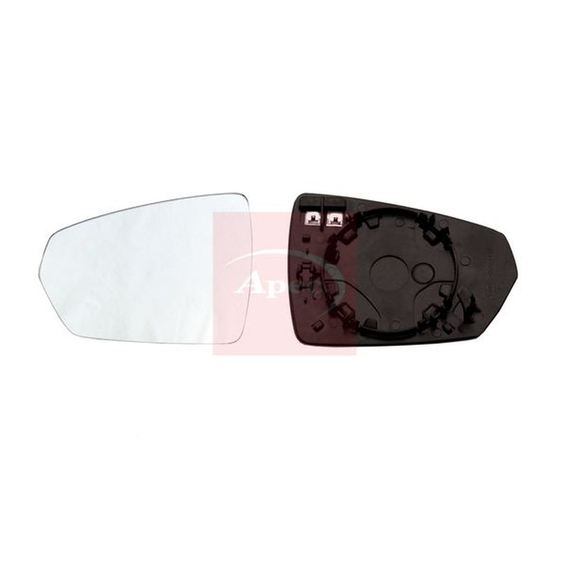 Apec Exterior Wing Mirror Glass Left fits Audi A1 2018 on