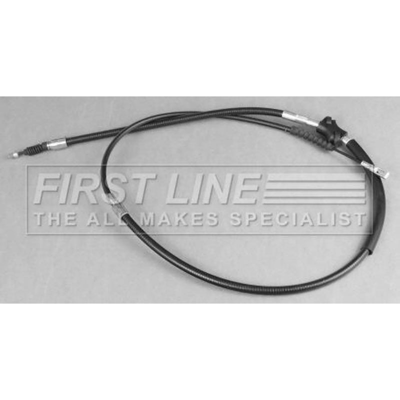 First Line Handbrake Cable Left Rear fits Audi A6 C4 1994-1997