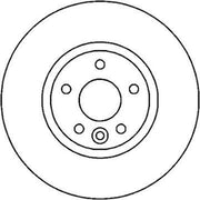 Abtex Front Vented & Rear Vented Brake Discs & Pads fits Volvo S80 II 2006-2012