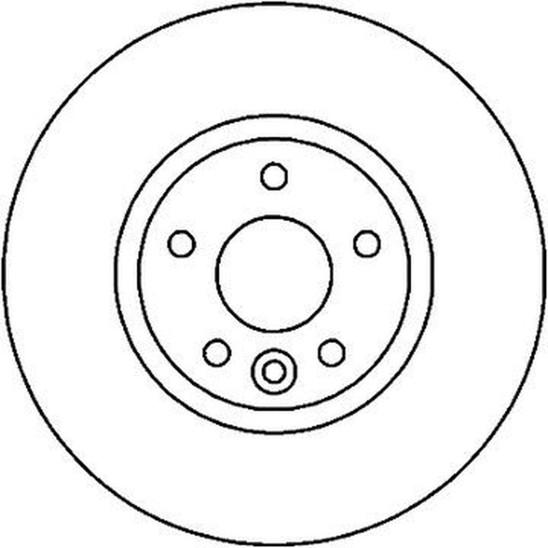 Abtex Front Vented & Rear Vented Brake Discs & Pads fits Volvo S80 II 2006-2012