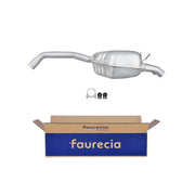 Hella End Silencer Rear fits Renault Safrane 1992-2000 2.2 2.5