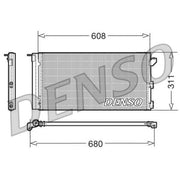 Denso Air Conditioning Condenser DCN09105