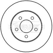 Borg & Beck Front & Rear Brake Discs & Pads fits Jeep Cherokee 2001-2008