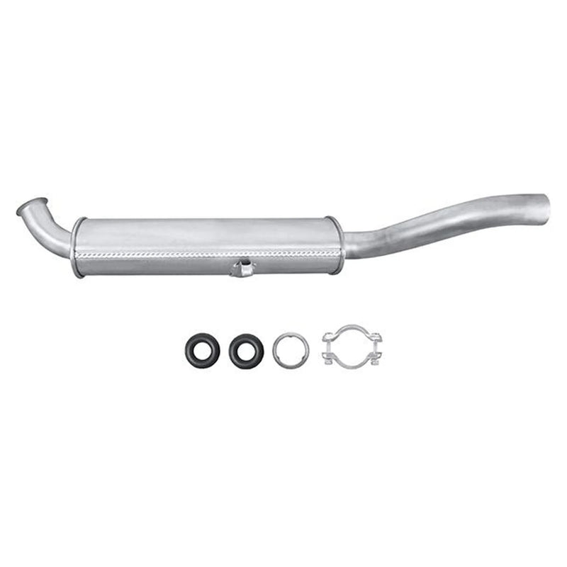 Hella End Silencer Rear fits Audi 80 B2 1981-1986 1.6 1.8 1.9 2.0