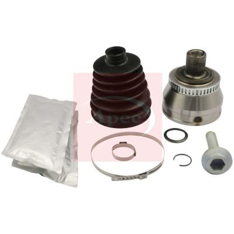Apec CV Axle Shaft Assembly Front fits Audi A4 B6 2000-2005