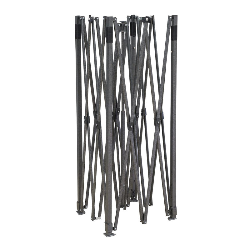 Dellonda 2x2m Pop-Up Gazebo Heavy Duty Carry Bag Rope Stakes & Weight Grey Dellonda - Dynamic Drive