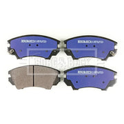 Borg & Beck Front & Rear Brake Discs & Pads fits Opel Astra J Hatchback
