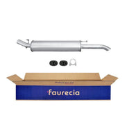 Hella End Silencer Rear fits Opel Vectra A 1988-1995 1.6 1.7