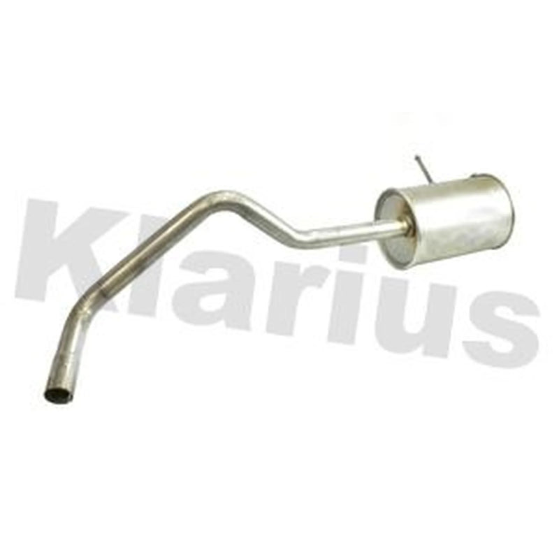 Klarius Box With Tail Pipe Rear fits Renault Grand Kangoo II 2008 on 1.5