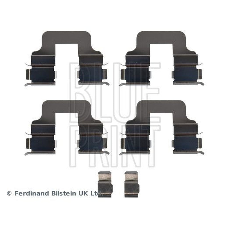 Blue Print Brake Pad Accessory Fitting Kit Rear fits Abarth 500 2008 on 1.4