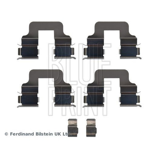 Blue Print Brake Pad Accessory Fitting Kit Rear fits Abarth 500 2008 on 1.4