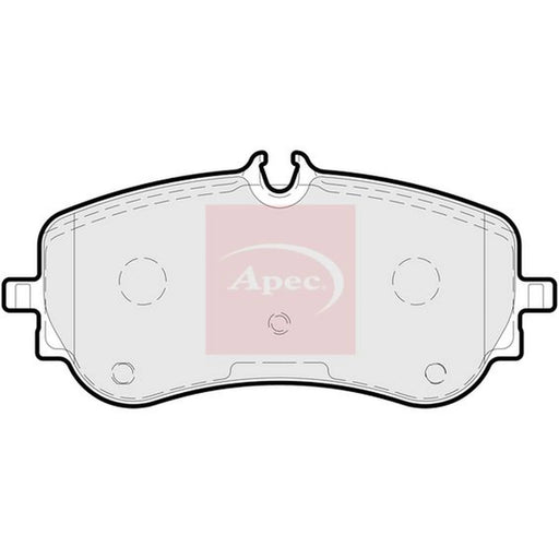 Apec Rear Brake Pad Set PAD2229