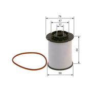 Bosch Fuel Filter Element F 026 402 356