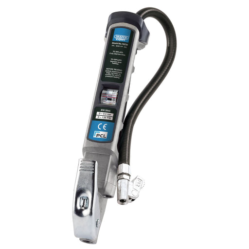 Draper Professional Air Line Inflator with Lock-On Connector 16230 Draper - Dynamic Drive