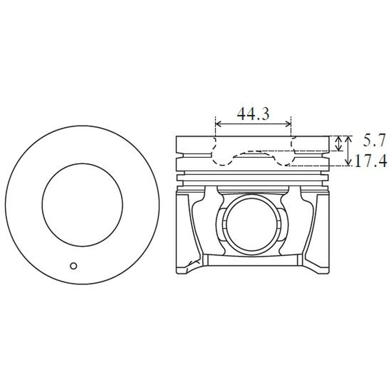 FAI Piston Cylinder Bore =