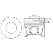FAI Piston Cylinder Bore = PK29-000
