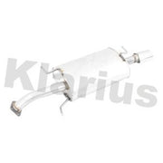 Klarius Box With Tail Pipe Rear fits Volvo S40 I 2001-2003 1.8