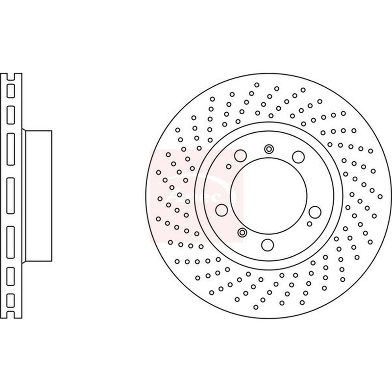 Apec Front / & Rear / Brake Discs & Pads fits Porsche 911 2009-2011 3.8