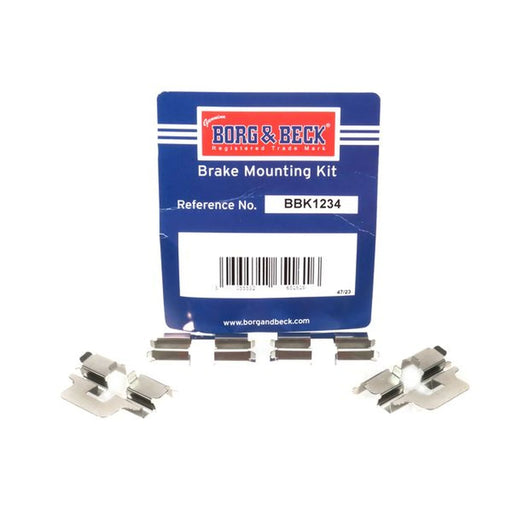 Borg & Beck Brake Pad Accessory Fitting Kit Rear BBK1234