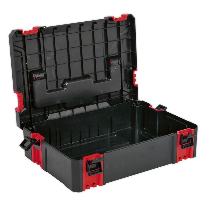 Sealey ABS Stackable Click Together Toolbox Small AP8130 Sealey - Dynamic Drive
