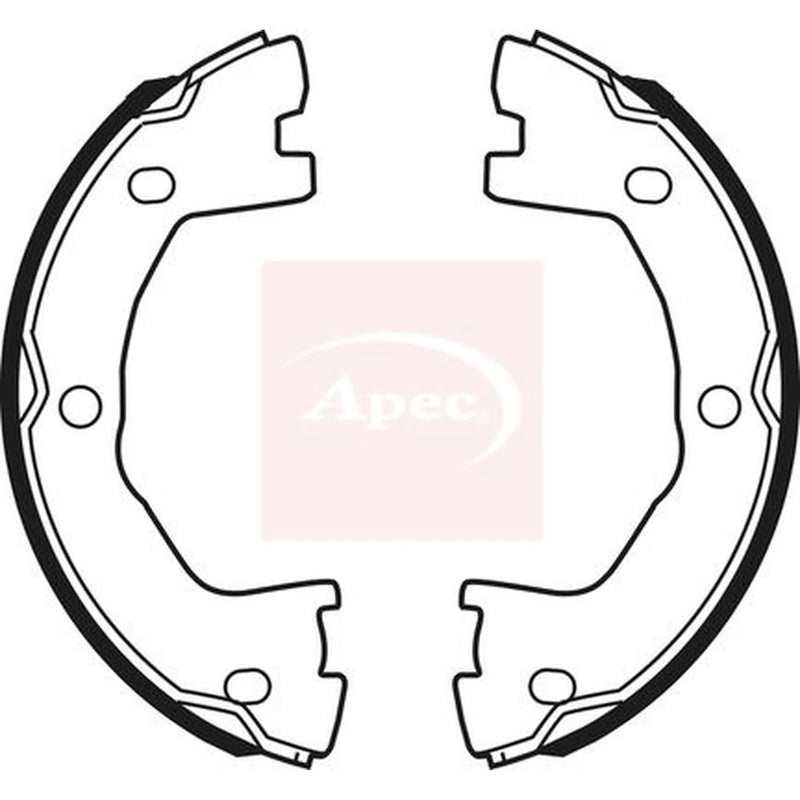 Apec Parking Brake Shoe Set SHU779