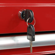 Sealey Topchest 6 Drawer with Ball-Bearing Slides - Red Sealey  - Dynamic Drive