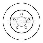Borg & Beck Front Brake Vented Discs & Pads fits Chrysler Tacuma 1995-2001