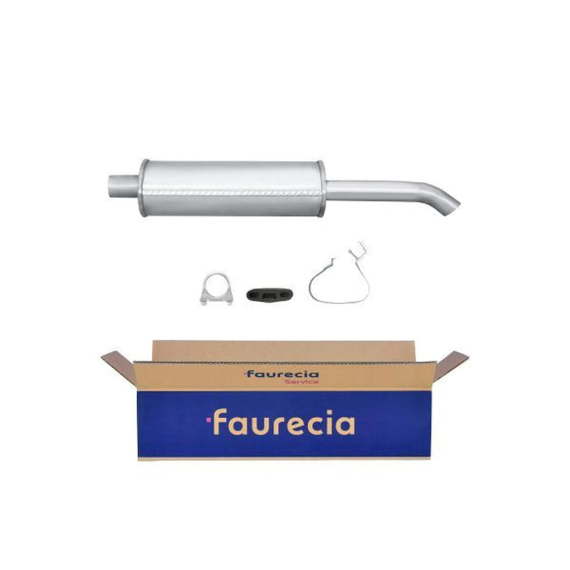 Hella End Silencer Rear fits Opel Astra G 2002-2005 2.0