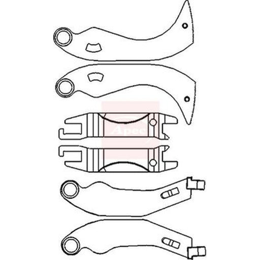 Apec Brake Slack Adjuster Teeth fits Citroën Ax 1991-1996 1.4