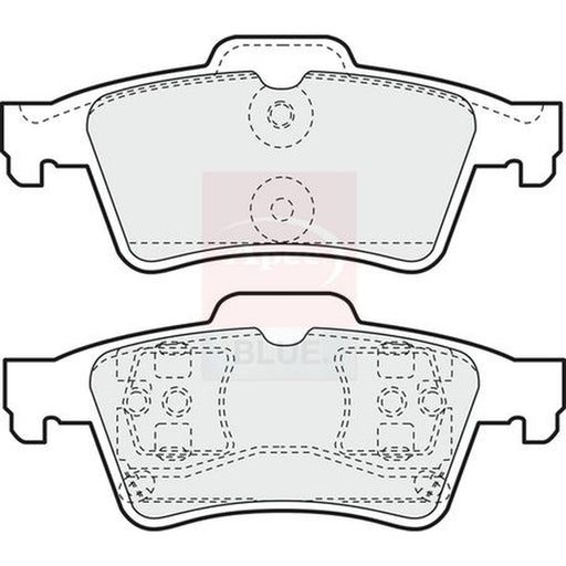 Apec Rear Brake Vented Discs & Pads fits Vauxhall Signum 2003-2008 3.2