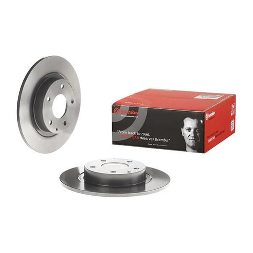 Brembo 2 x Solid Brake Discs fits Mazda 6 2012-2020 2.0 2.2 2.5