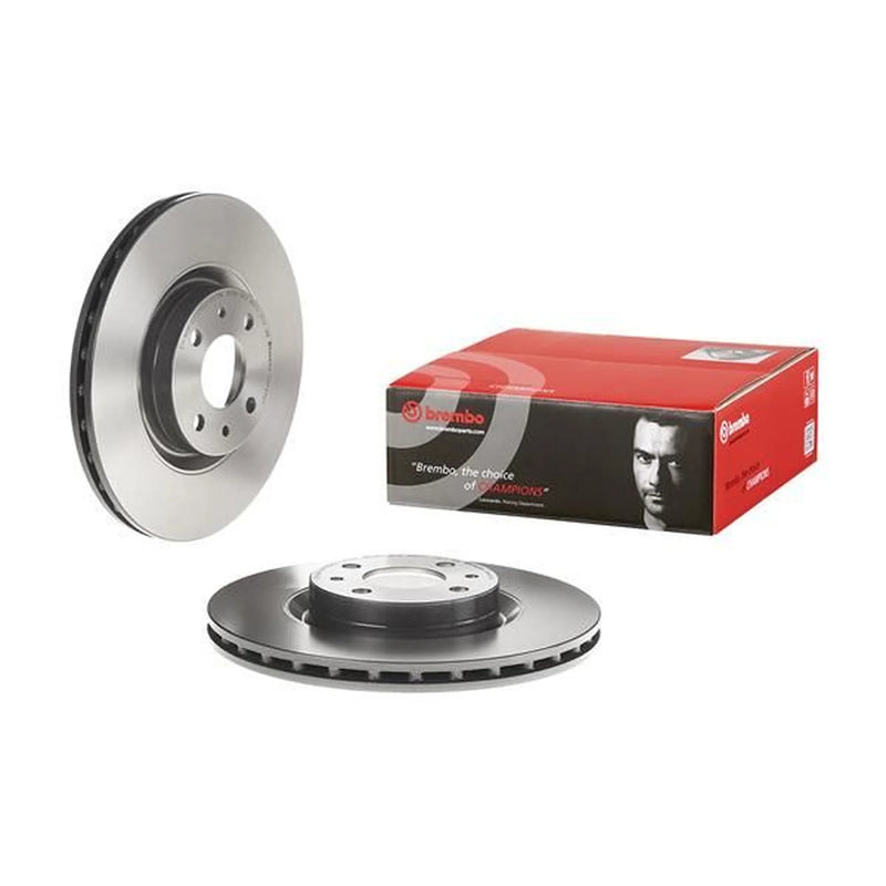 Brembo Front & Rear Brake Discs & Pads fits Lancia Musa 2009-2012 1.3