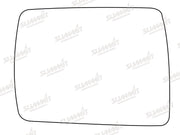 Summit Stick-On Standard Mirror Glass fits Daihatsu Fourtrak LHS Summit - Bars 4 Cars