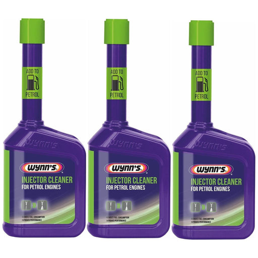 3x Wynns PETROL Injector Cleaner Fuel Treatment Additive 325ml More Performance MPG Wynns - NN4 Online 
