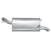Hella End Silencer Rear fits Opel Corsa C 2000-2009 1.2
