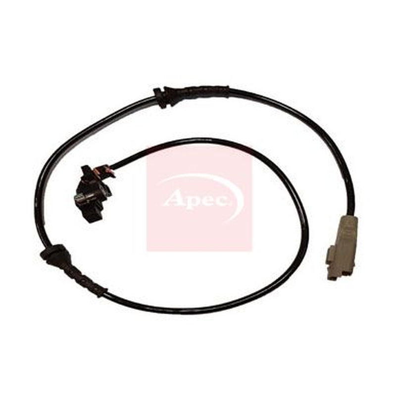 Apec ABS Wheel Speed Sensor Rear Left fits Citroën C4 2004-2011 1.4 1.6 2.0