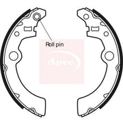 Apec Brake Shoe Set Axle Kit fits Suzuki Alto K10 2012-2014 1.0