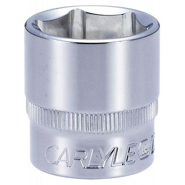 Carlyle Tools Socket - Shallow - Metric Standard - 3/8In. Dr - 22 mm - image 1