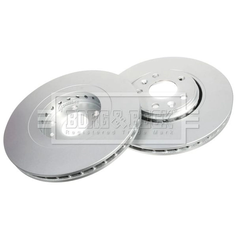 Borg & Beck Front & Rear Brake Discs & Pads fits Renault Grand Scénic III