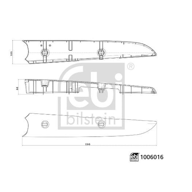 Febi Wing Mirror Cover Right 1006016